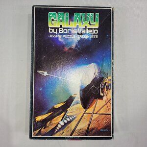 Galaxy Boris Vallejo 1979 Vintage 200 Piece Jigsaw Puzzle by APC